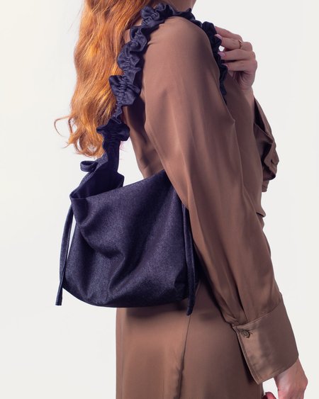 Mini Bag - czarny melanż